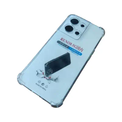 Picture of transparent back cover for oppo reno 8 5g