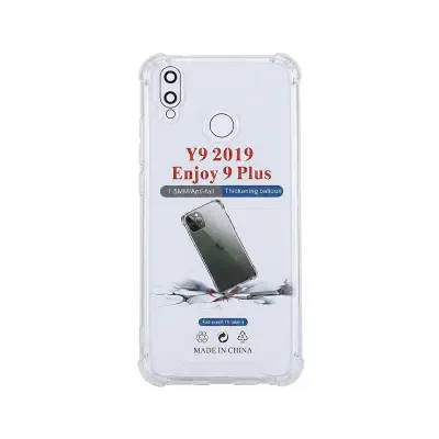 Picture of transparent back cover for huawei y9 2019