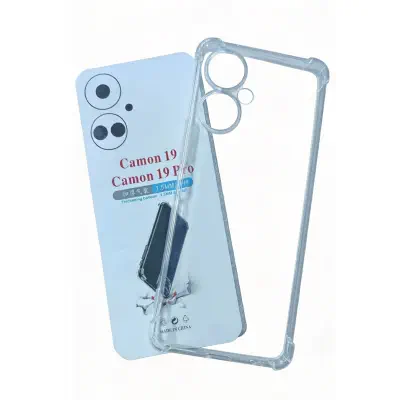 Picture of transparent  back cover for Tecno camon 19 / camon 19 pro