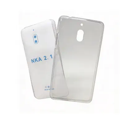 Picture of Clear Soft Transparent Flexible Back Cover For Nokia 2.1 - Phone Back Cover