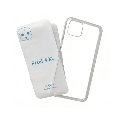 Picture of Google Pixel 4XL Transparent Clear Slim Soft Cover TPU Case