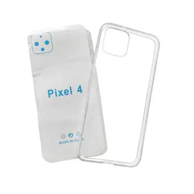 Picture of transparent back cover for Google Pixel 4