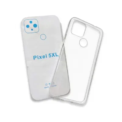 Picture of Google Pixel 5XL Transparent Clear Slim Soft Cover TPU Case
