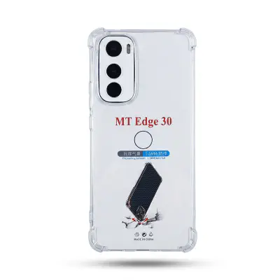 Picture of Motorola Edge 30 Premium Silicone Case Crystal Clear Soft TPU Ultra-Thin Transparent Flexible Protective Mobile Phone Back Cover