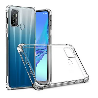 Picture of Oppo A53/Oppo A33 soft shock proof jelly back cover transparent