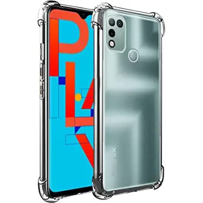Picture of Infinix Hot 10 Play/Hot 11 Play soft shock proof jelly back cover transparent