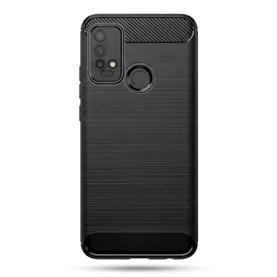 Picture of For Symphony Z35 Carbon Case Back Cover Ultra Thin Soft Luxury Square Liquid Silicone For Symphony Z35 Phone Case