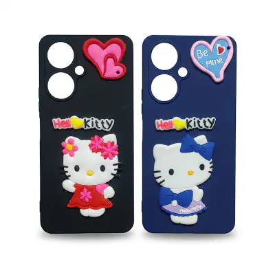 Picture of for vivo y27 4g lady hello kitty back cover  vivo y27 back cover