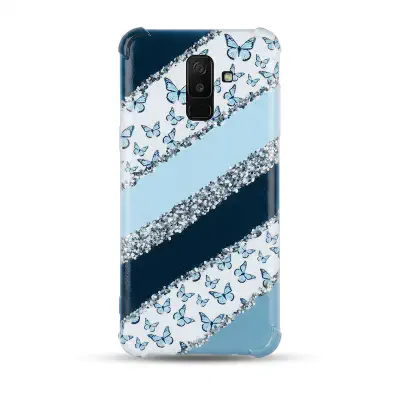 Picture of for samsung galaxy j8 butterfly customized back cover j8 back cover
