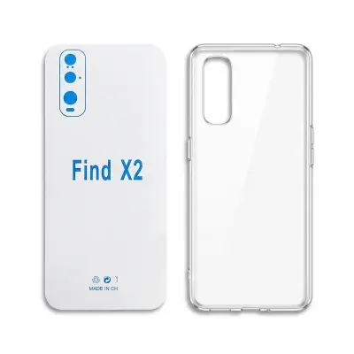 Picture of for oppo find x2 / find x2 pro soft clear transparent  back cover