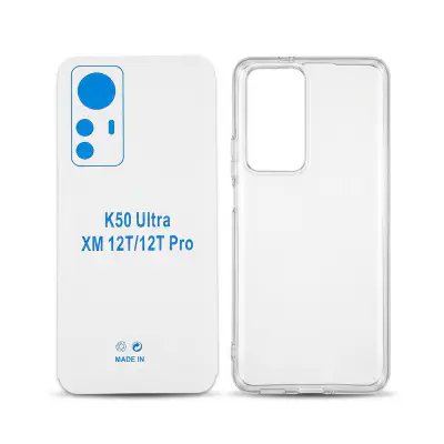 Picture of for mi k50 ultra /mi 12t /mi 12t pro soft clear transparent  back cover