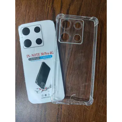 Picture of transparent back cover for Infinix Note 30 Pro