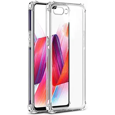 Picture of Oppo A3S soft shock proof jelly back cover transparent