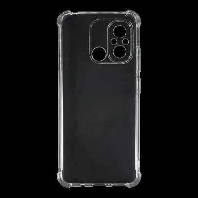 Picture of for redmi 12c / poco c55 soft clear transparent  back cover