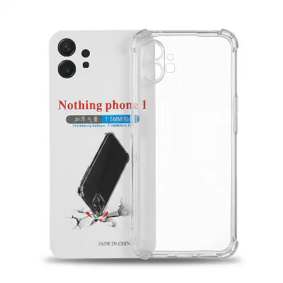Picture of for nothing phone 1 soft clear transparent  back cover