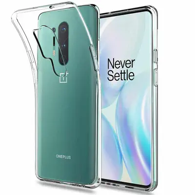 Picture of for one plus 8 pro  soft clear transparent  back cover