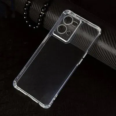 Picture of for oppo f21 pro 4g soft clear transparent back cover
