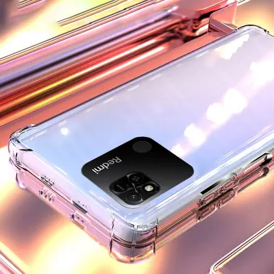 Picture of Xiaomi Redmi 10A ShockProof Airbag Anti-Burst Scratch Proof Transparent TPU Mobile Back Case