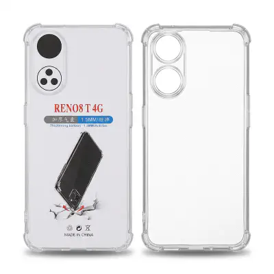Picture of for oppo reno 8t 4g clear transparent back cover