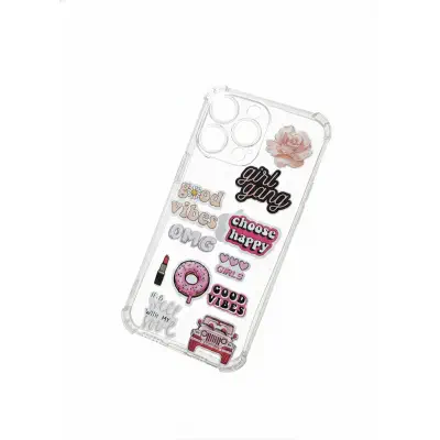 Picture of for iphone 12 pro max soft clear transparent back cover -Back Cover