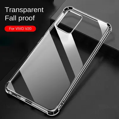 Picture of Vivo v20 Clear Soft TPU Ultra-Thin Transparent Mobile Back Cover