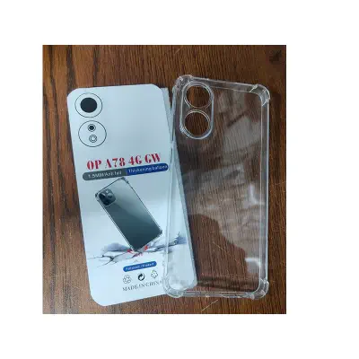 Picture of for oppo a78 4g soft clear transparent back cover
