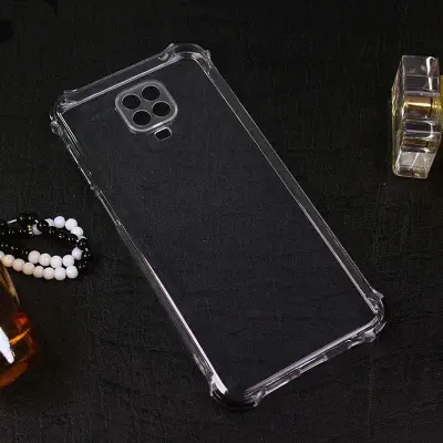 Picture of For Xiaomi Redmi Note 9 Pro / 9 Pro Max / Note 9s Camera Protection Premium Silicone Case Crystal Clear Soft TPU Ultra-Thin Transparent Flexible Protective Mobile Phone Back Cover