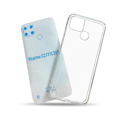 Picture of for realme c21y / c25y  soft clear transparent  back cover