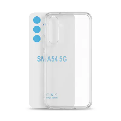 Picture of transparent back cover for samsung galaxy a54 5g