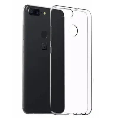 Picture of for one plus 5t  soft clear transparent  back cover