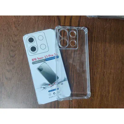 Picture of FOR REDMI NOTE 13 PRO 5G SOFT CLEAR TRANSPARENT BACK COVER