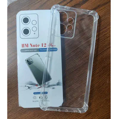 Picture of FOR REDMI NOTE 12 4G  Break proof/ Shock proof Transparent clear TPU back case