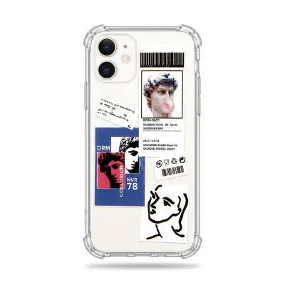 Picture of for iphone 7 plus / 8 plus soft clear transparent back cover -Back Cover