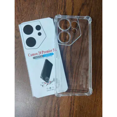 Picture of FOR TECNO CAMON 20 PREMIER 5G SOFT CLEAR TRANSPARENT BACK COVER