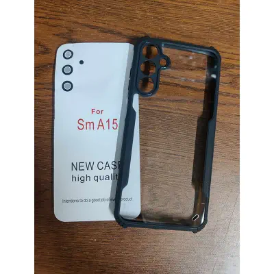 Picture of Xundd For SAMSUNG GALAXY A15 Case Transparent Back Cover Luxury Shockproof Bumper Protective Shell Thin Plain Clear Phone Cases