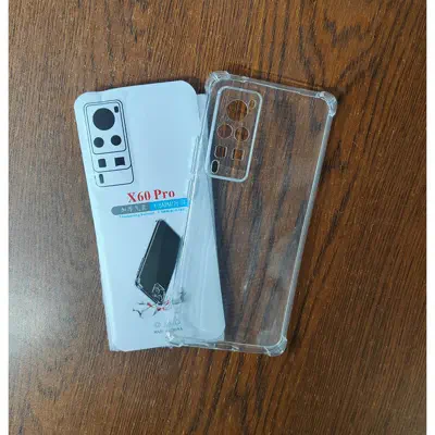 Picture of For Vivo X60 Pro Transparent Clear Silicon Tup Back Cover Phone Cases phone cover Pani Cover