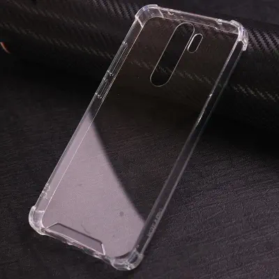Picture of For Xiaomi Redmi Note 8 Pro TPU Back Cover Shockproof Silicone Bumper - Transparent