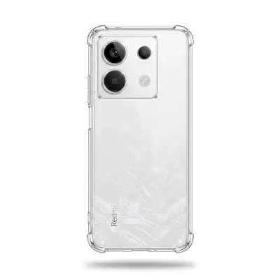 Picture of Xiaomi Redmi Note 13 4g Premium Silicone Case Crystal Clear Soft TPU Ultra-Thin Transparent Flexible Protective Mobile Phone Back Cover