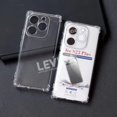 Picture of Itel S23 PlusCase Airbag Clear Case Shockproof Case Itel S23 Plus
