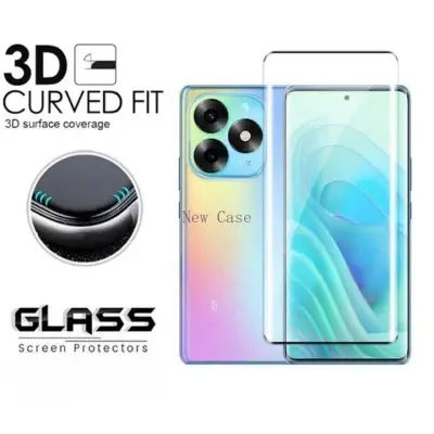 Picture of TEMPERED GLASS ITEL S23 PLUS ANTI GORES FULL COVER CURVED EDGE
