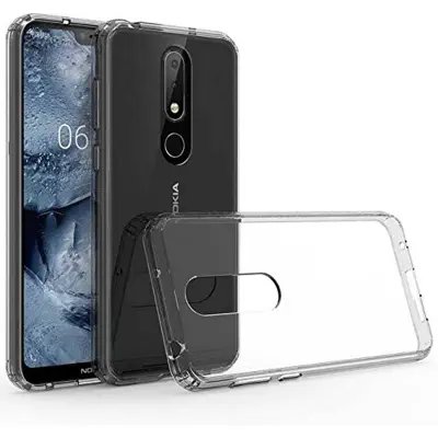 Picture of FOR NOKIA 5.1 SOFT CLEAR TRANSPARENT BACK COVER