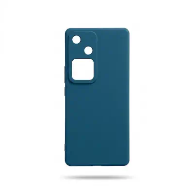 Picture of Vivo V30 5G Back Cover Matte Simple Solid Color Soft Silicone TPU Case
