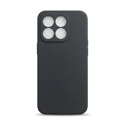 Picture of Premium Liquid Silicon Phone Case For Honor X6A Luxury Liquid Silicone Protection Back Cover Soft Case - Camera