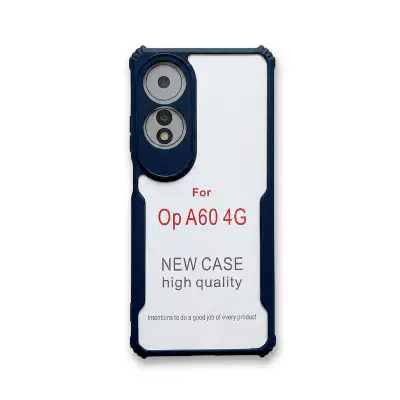 Picture of For Oppo A60 4G Edge-Reinforced Shockproof Cushion xundd Back Clear Hybrid Transparent Hard Cover Casing