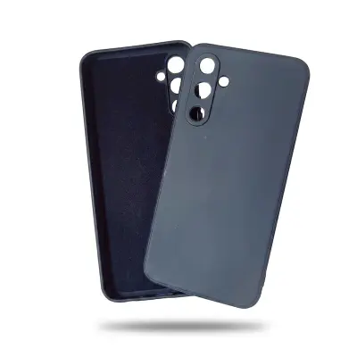 Picture of For Samsung Galaxy A54 5G Phone Case Camera protection Liquid Silicone Soft Gel Rubber Shockproof Cover For Samsung A54 Back Cover