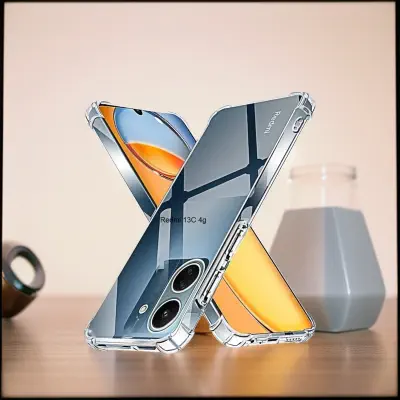 Picture of Xiaomi Redmi 13c(4G)/poco C65 (4G) Soft Transparent Shockproof Tpu Back Case/Cover Water Colour