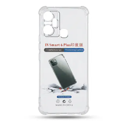 Picture of Transparent back cover for Inifinix smart 6 Plus