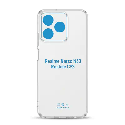 Picture of Realme C51/Realme C53/realme Note 50 Transparent back Case
