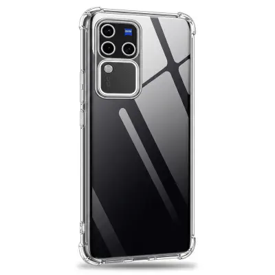 Picture of Vivo V30 Pro 5G Clear Silicone Case For Vivo V30 Camera Protect Cover Vivo V30 V30 Pro Vivo V30 Pro 5G 6.78 inch TPU Soft Case Funda Coque