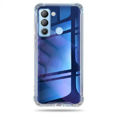 Picture of Air bag protection design ,full protective your phone Hybrid lightweight TPU layer make the phone good handing feel Ultra Thin Slim Transparent Clear Design